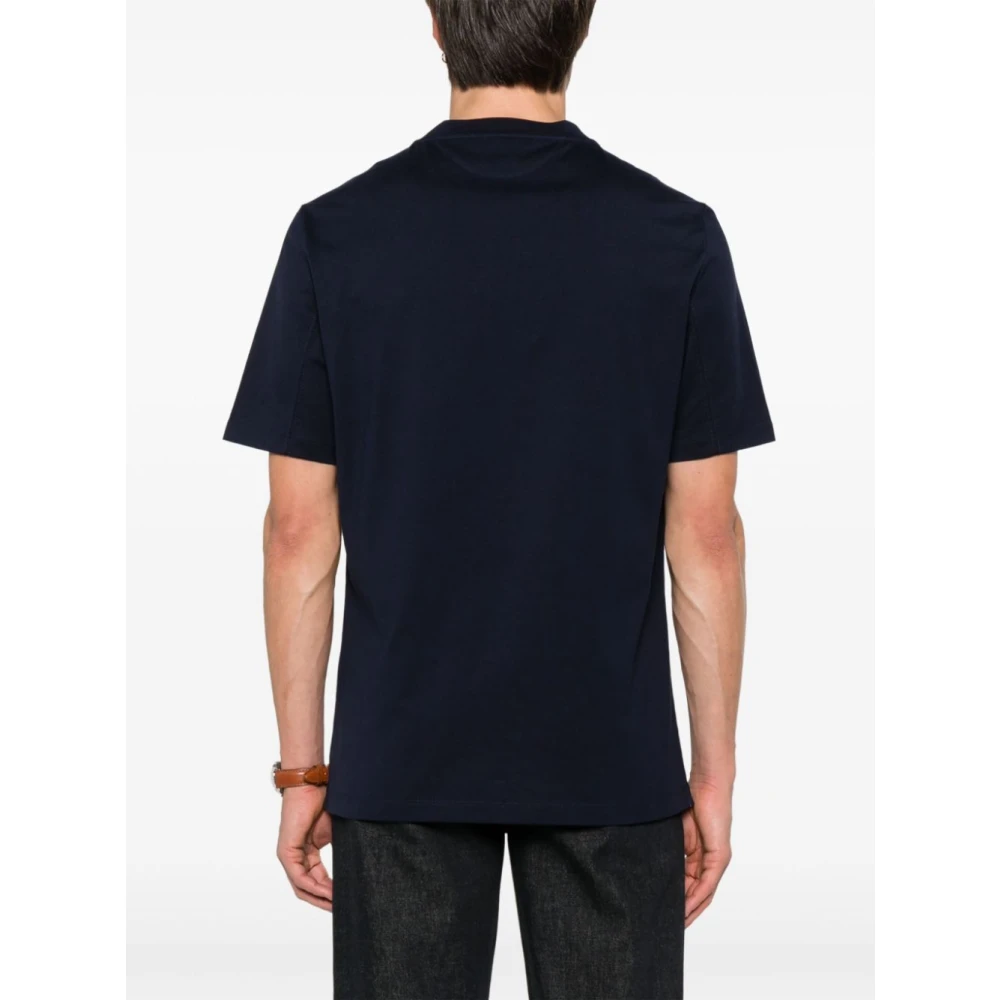 BRUNELLO CUCINELLI Blauwe Sweaters voor een stijlvolle look Blue Heren