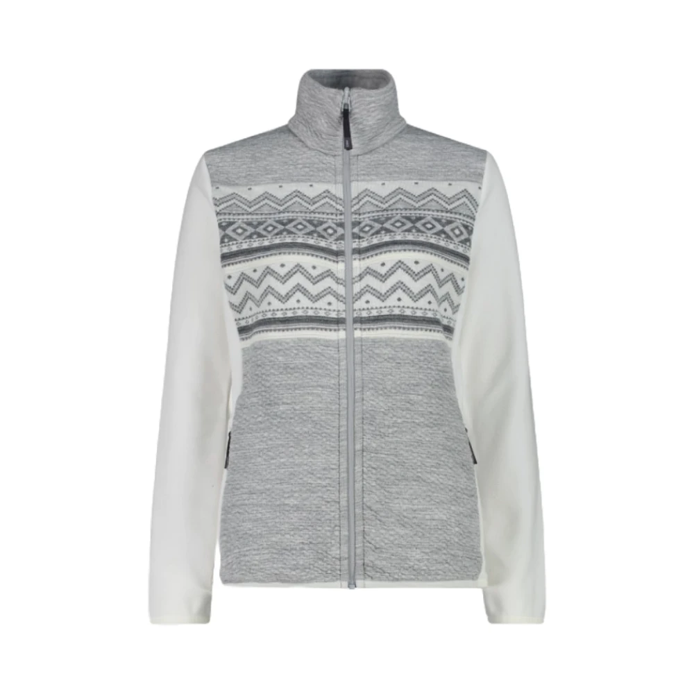 CMP Grijze Sweater Arctic Fleece Regular Fit Gray Dames