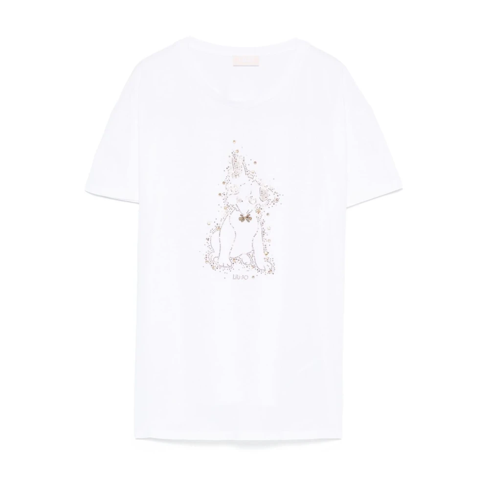 Liu Jo - Tops > T-Shirts - White - Liu Jo - Modalova