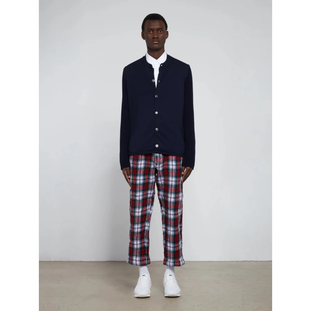 Comme des Garçons Franse Geweven Overhemd Wijde Snit White Heren