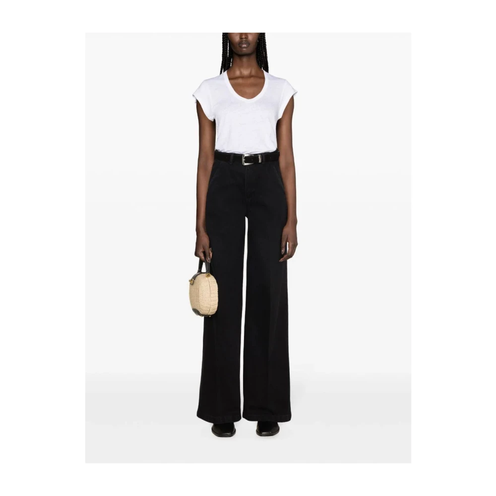 Isabel Marant Étoile Witte Zankou Tee Shirt White Dames