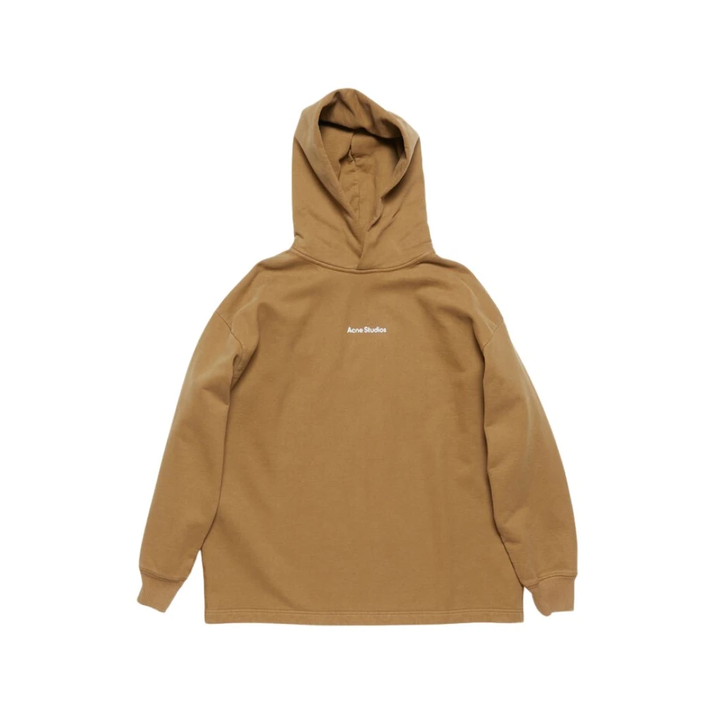 Acne Studios Women's Beige Cozy Hoodie Sweatshirt - Hoodies - Xs - Sweatshirts & Hoodies