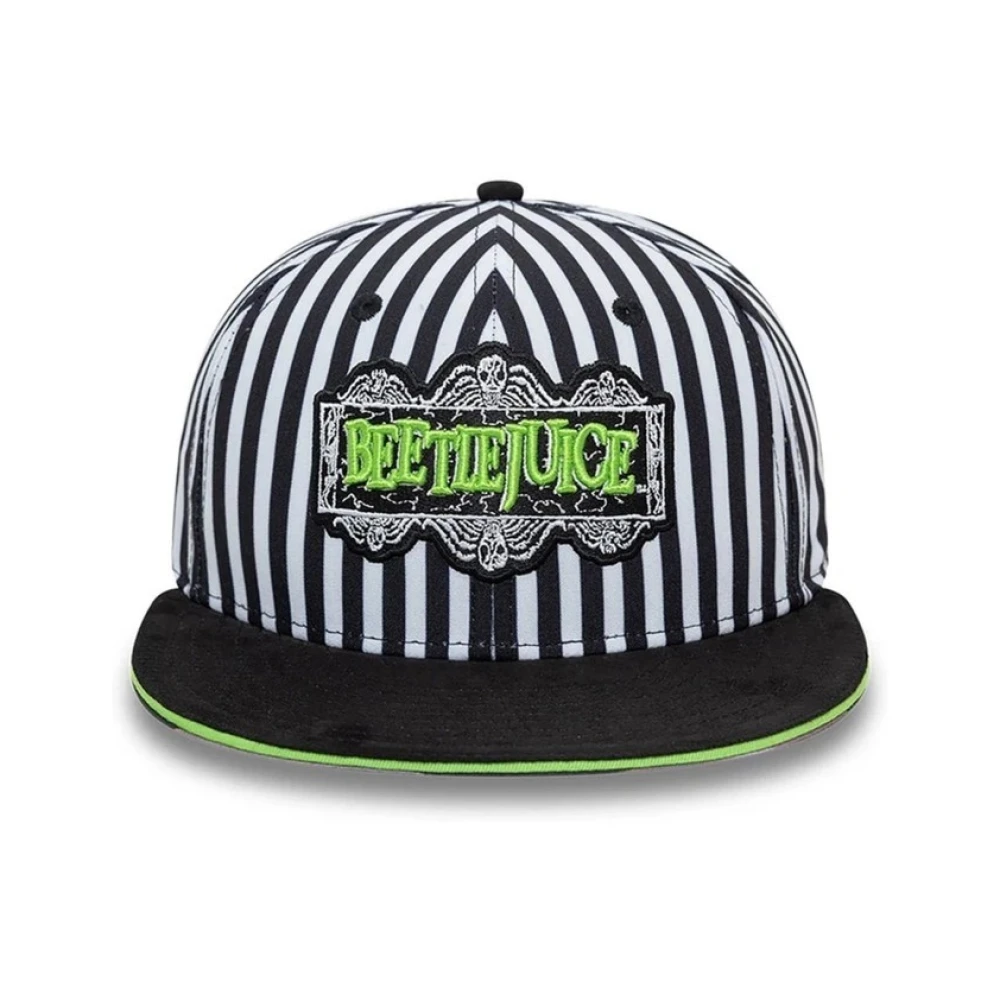 new era Beetlejuice Gestreepte Pet Multicolor Heren