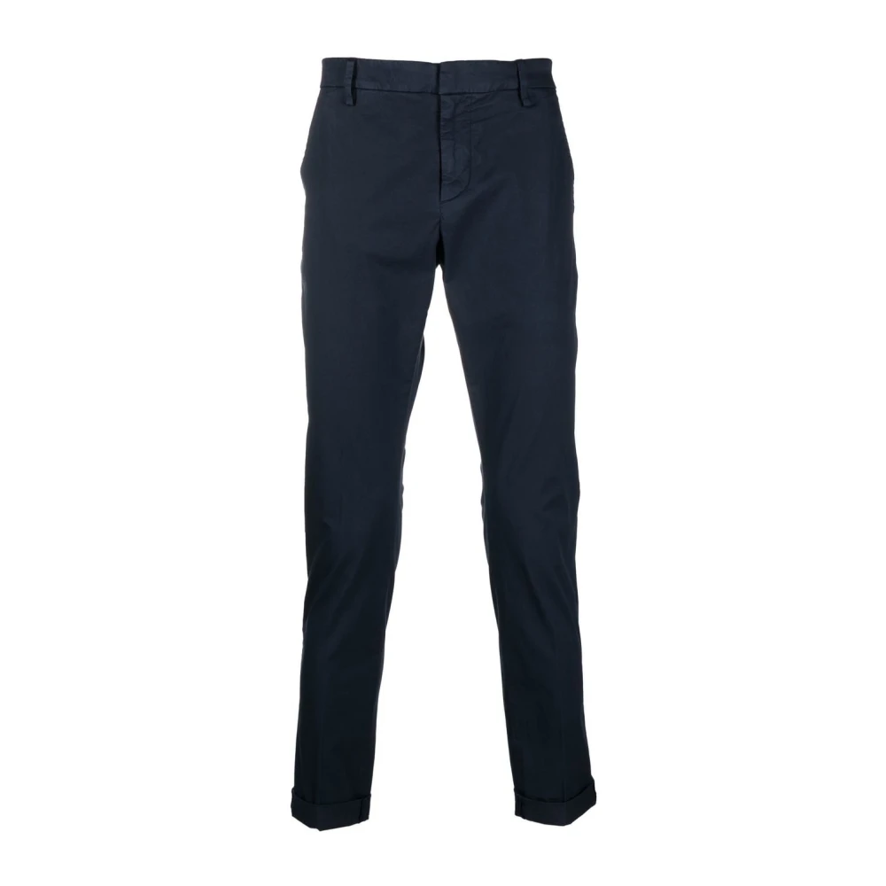 Dondup Blauwe Stijlvolle Broek Blue Heren
