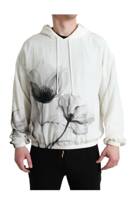 floral-print-hooded-pullover-sweater