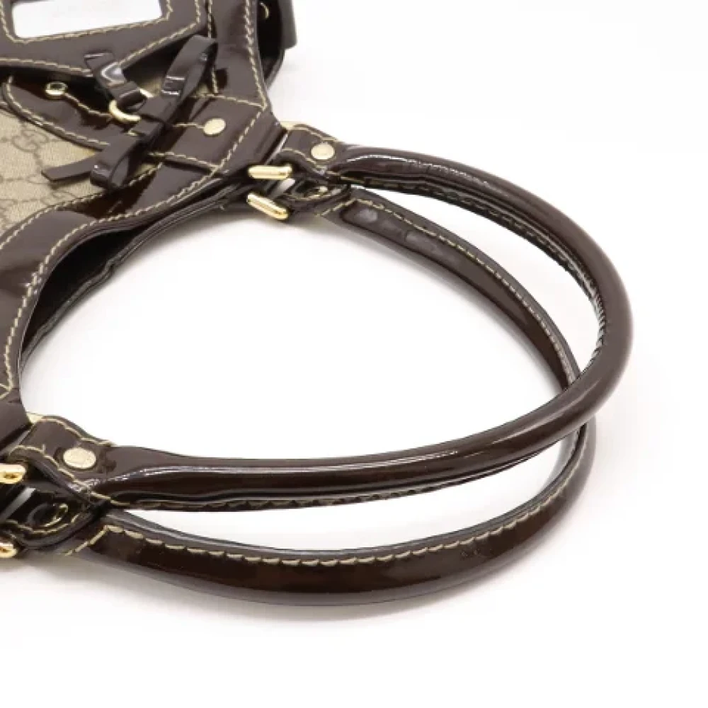 Gucci Vintage Pre-owned Leather totes Brown Dames