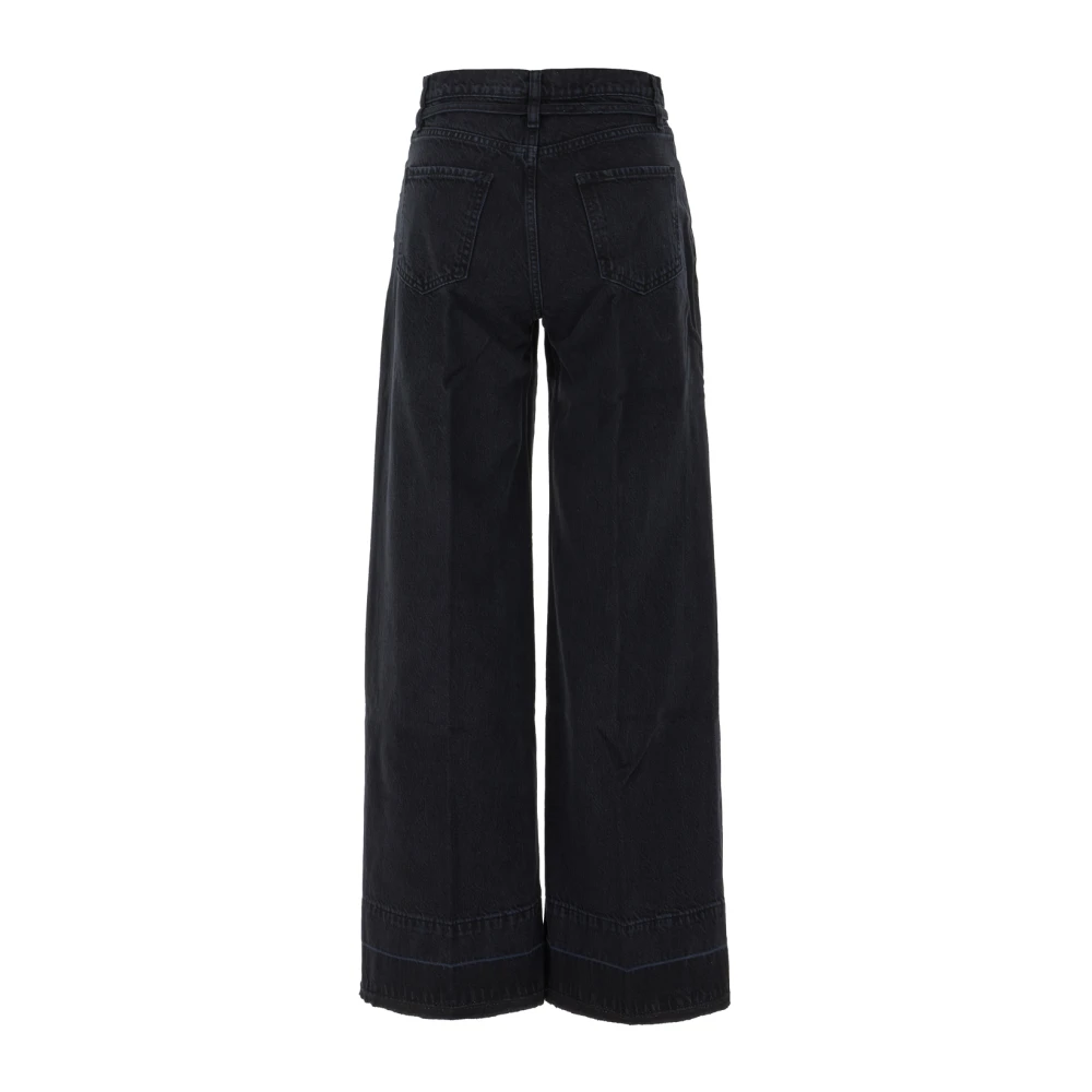 Frame Klassieke Denim Jeans voor Dagelijks Gebruik Black Dames