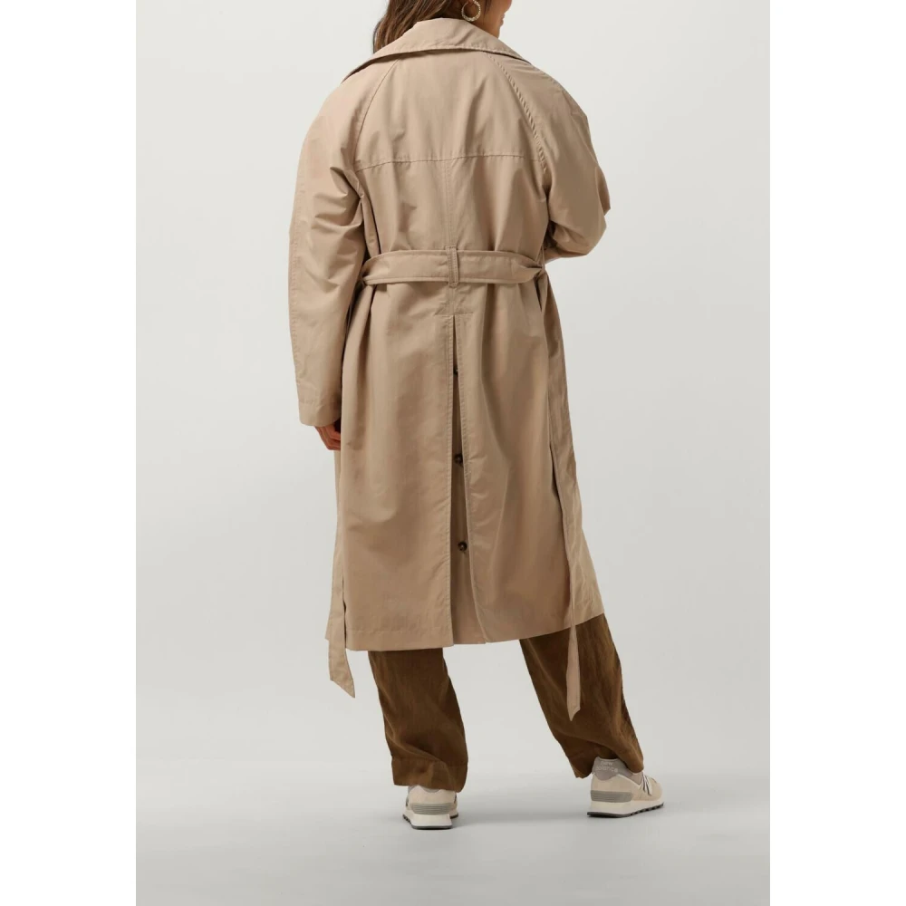 Giacomo Zand Trenchcoat Beige Dames