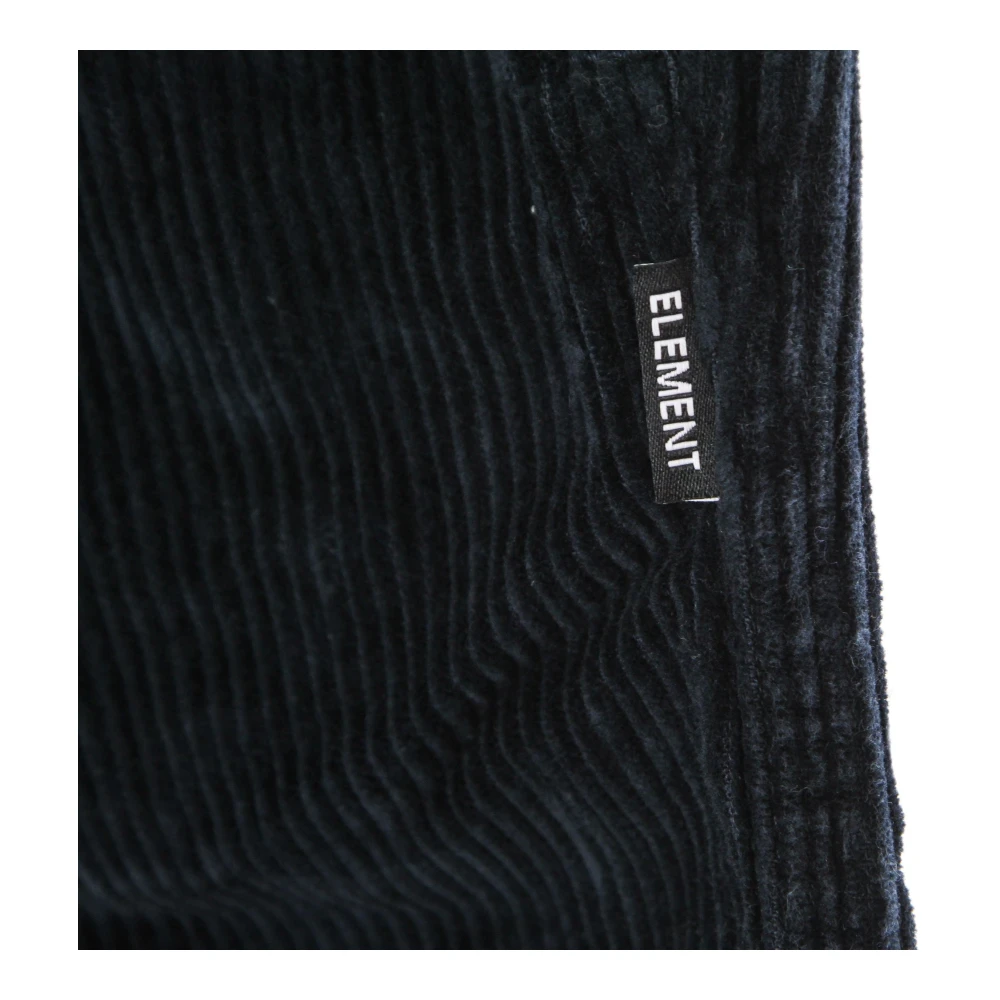 Element Navy Corduroy Fluwelen Broek Blue Heren