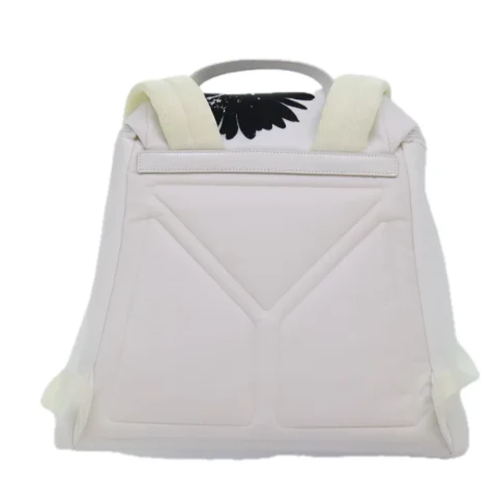 Prada Vintage Pre-owned Nylon backpacks White Dames