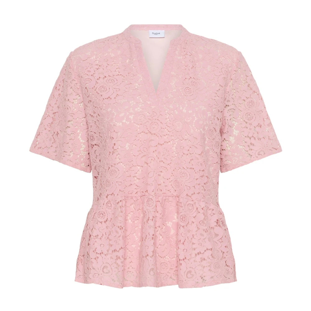 Saint Tropez Women's Pink Blouses, Xl, Zannasz Blouse