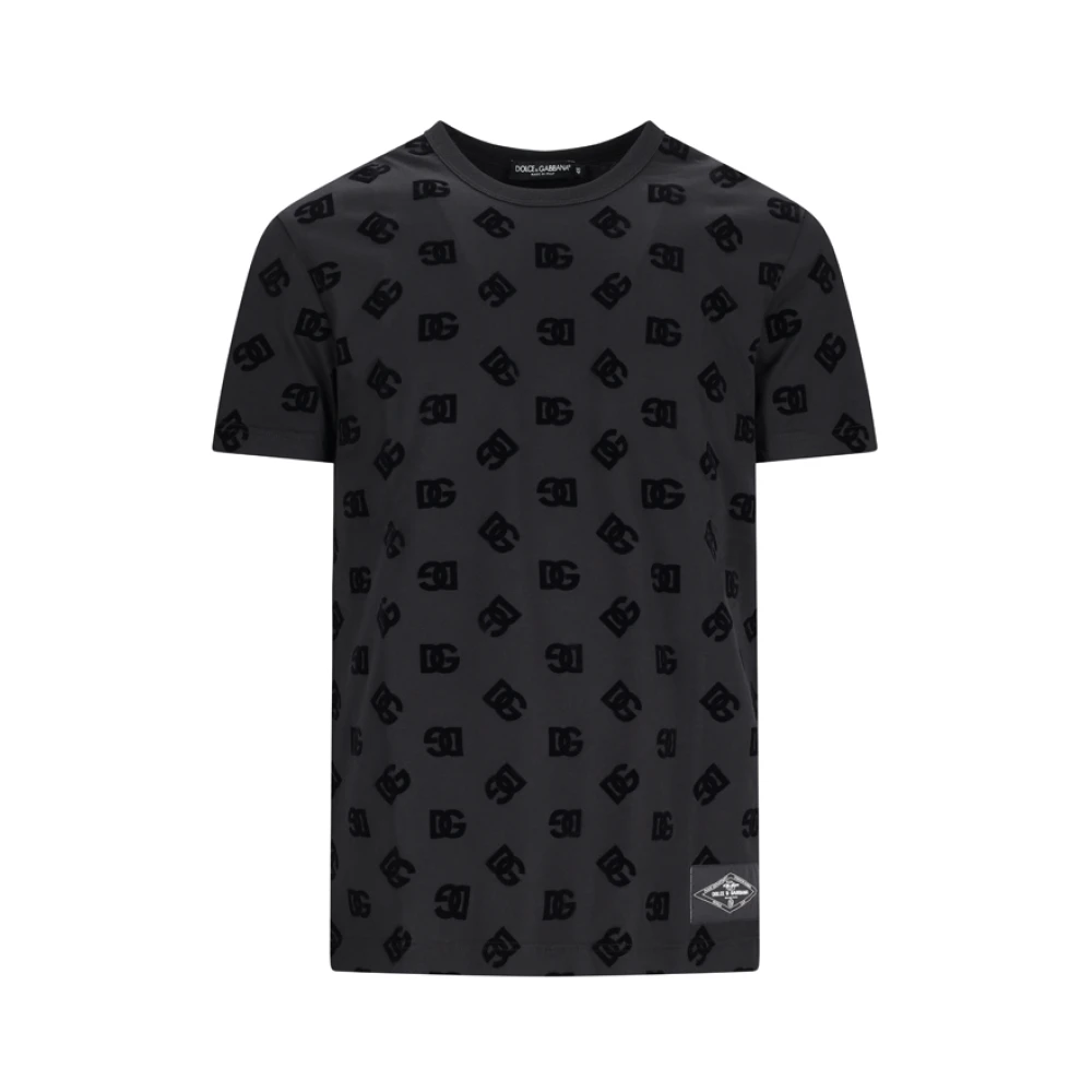 Dolce & Gabbana Uomo Nero Top, L, New,