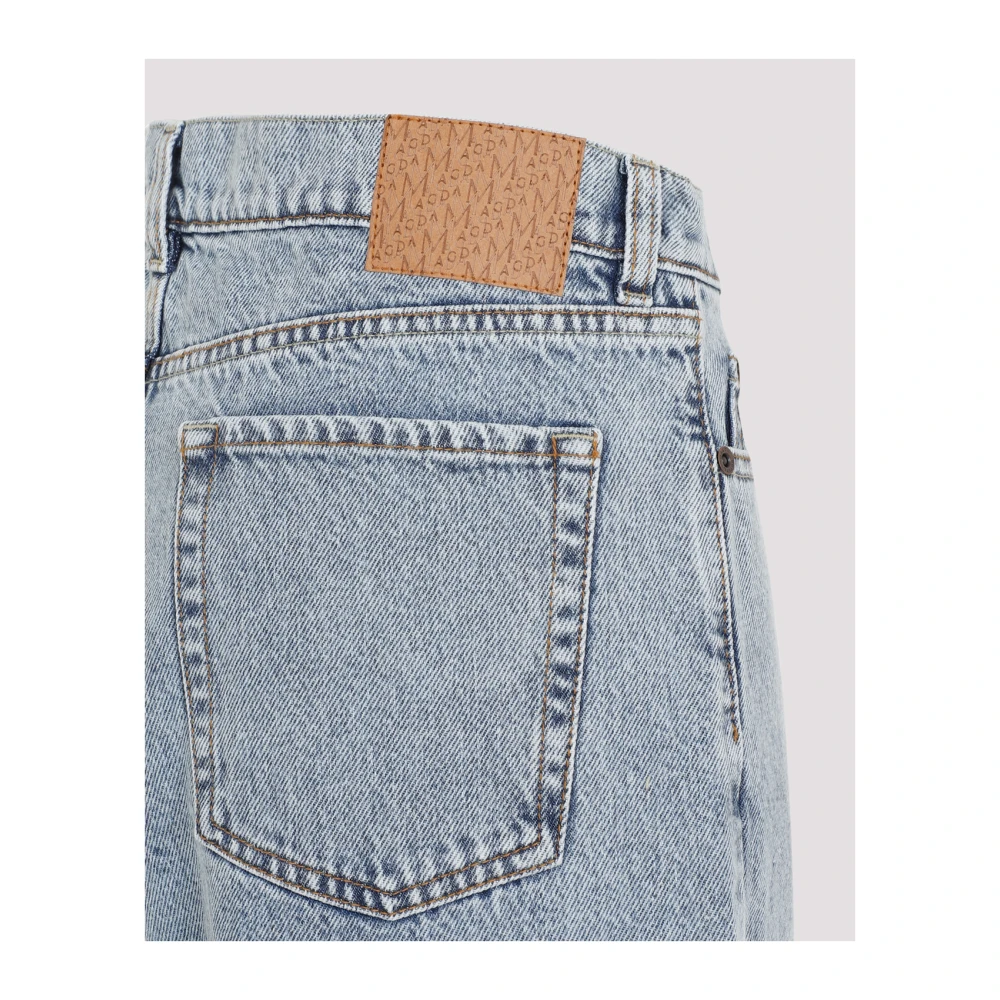 Magda Butrym Blauwe Denim Broek Blue Dames