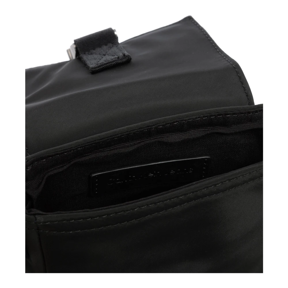 Calvin Klein Jeans Stijlvolle Crossbody Tas met Verstelbare Band Black Heren