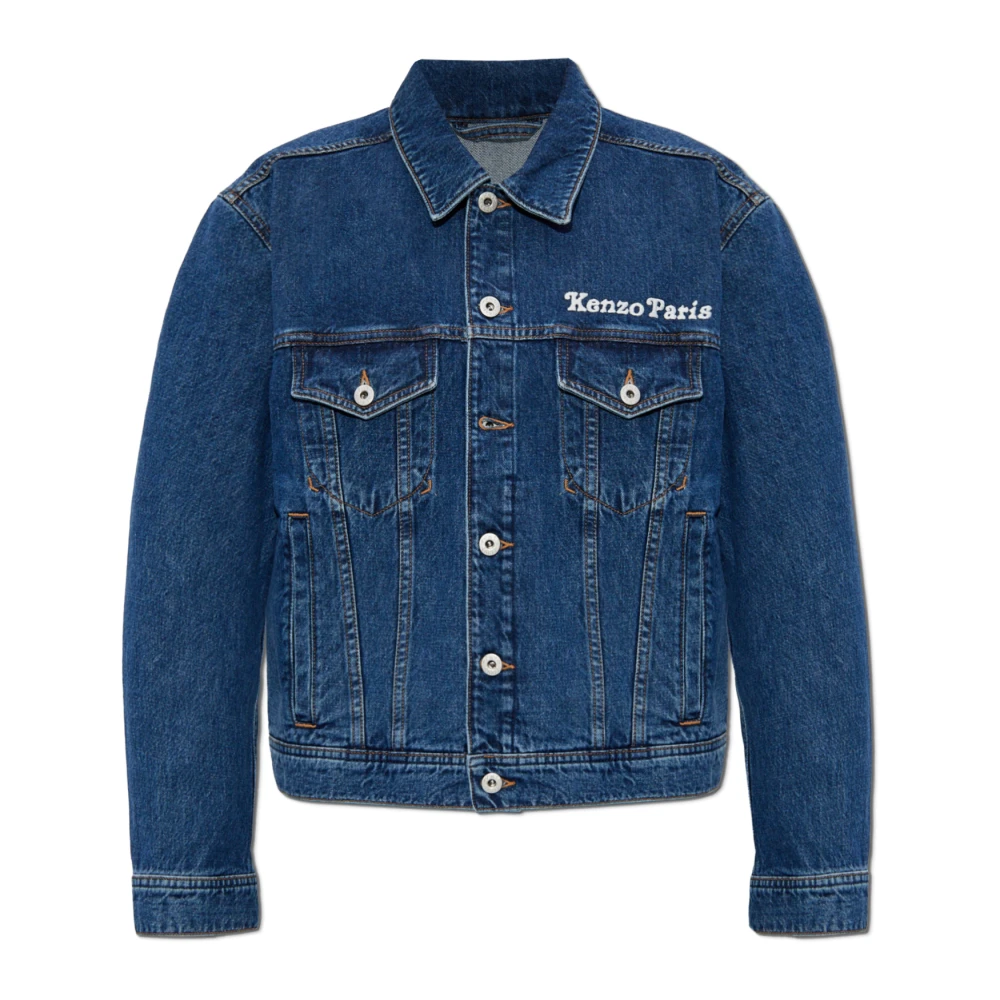 Jackets > Denim Jackets - - Kenzo - Modalova