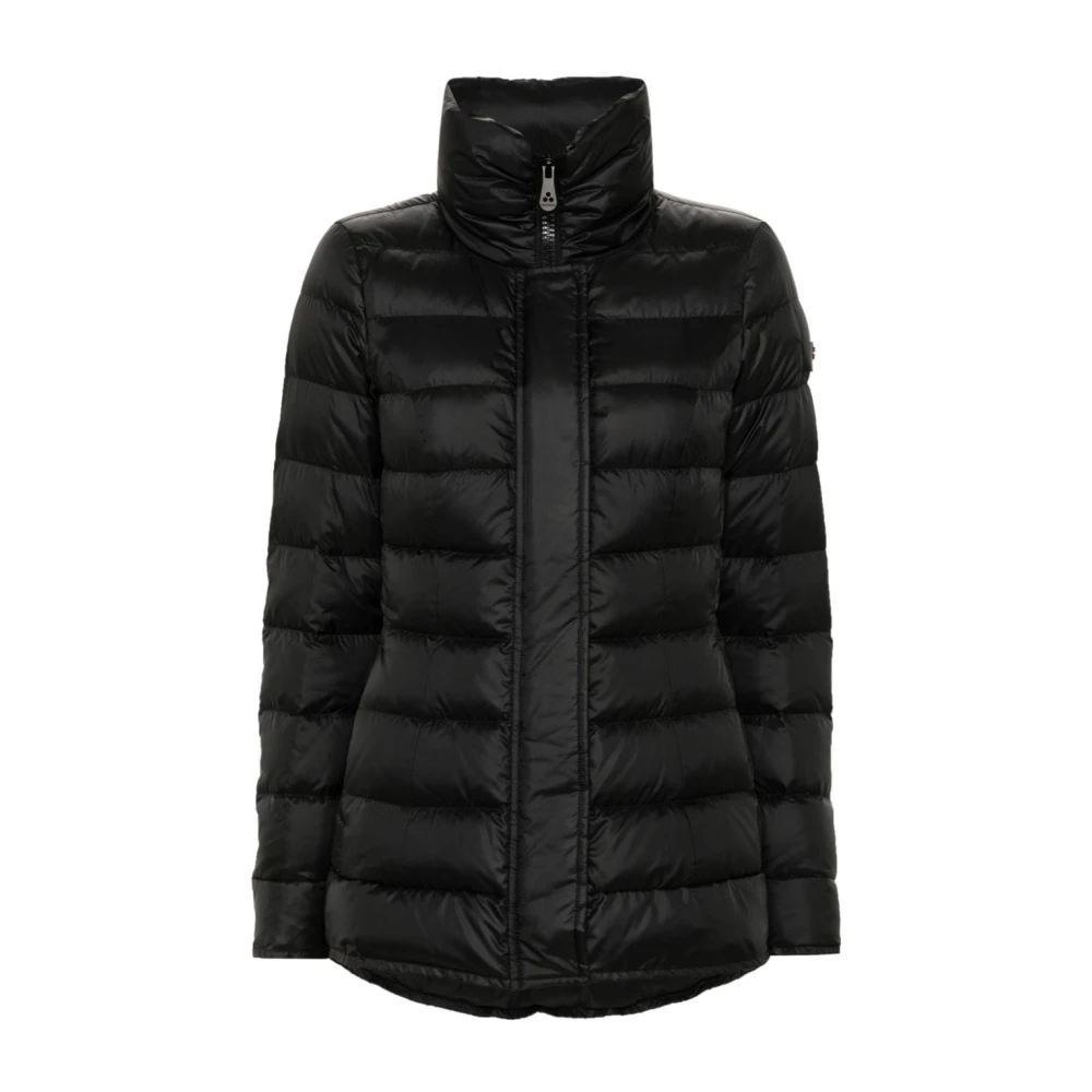Peuterey Zwarte Gewatteerde Donsjas Black Dames