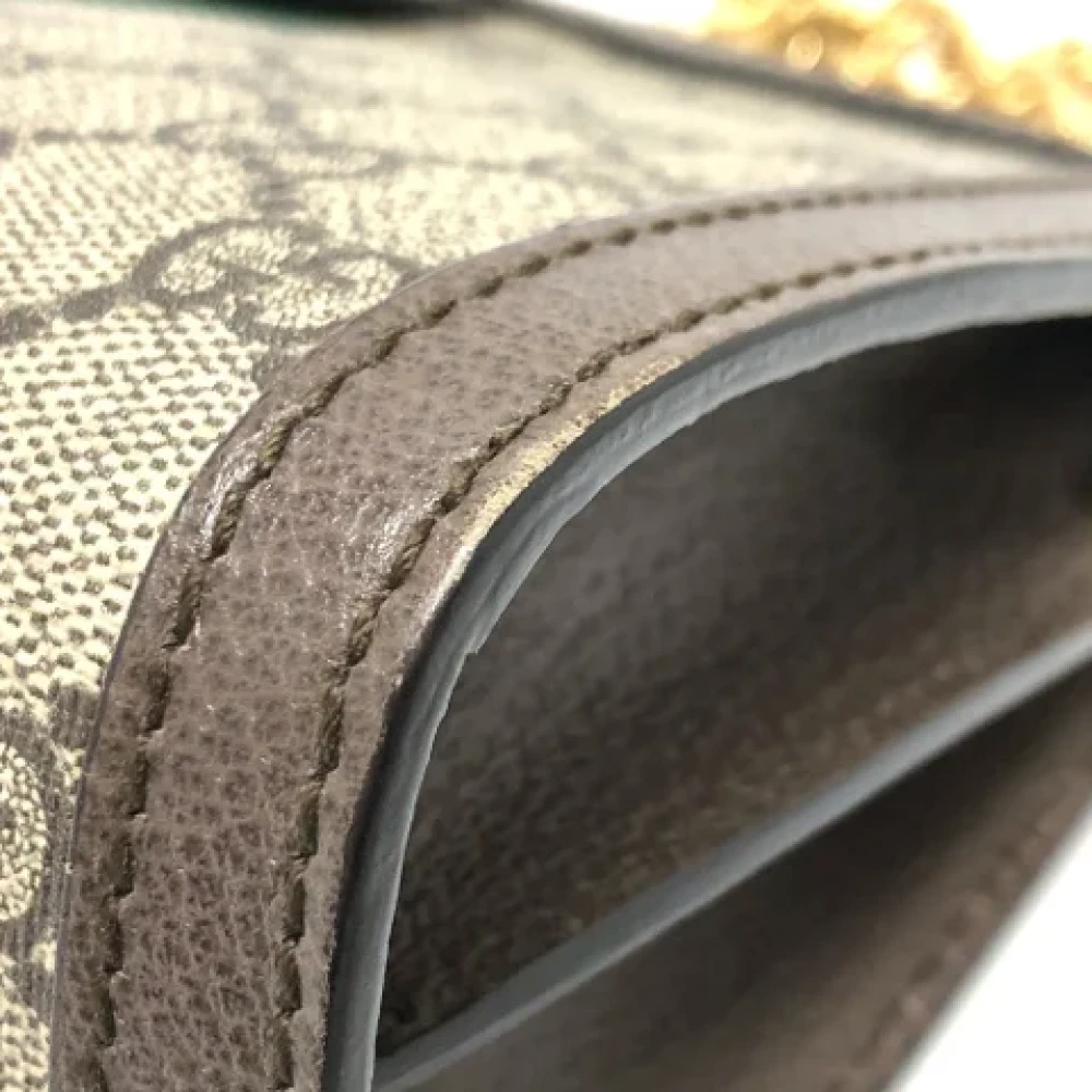 Gucci Vintage Pre-owned Fabric gucci-bags Brown Dames