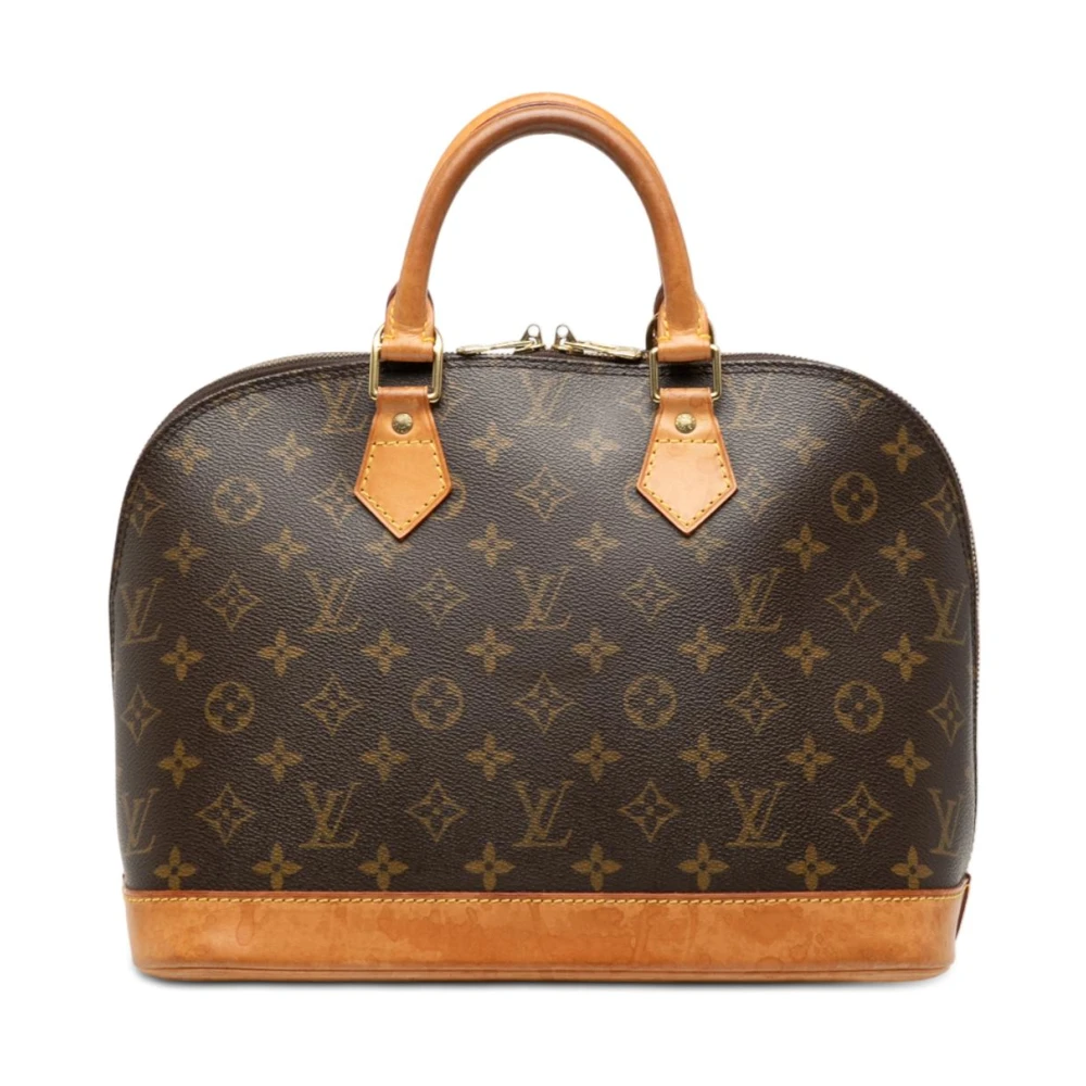 Louis Vuitton Vintage Women's Brown Pre-Owned Dome Handbag