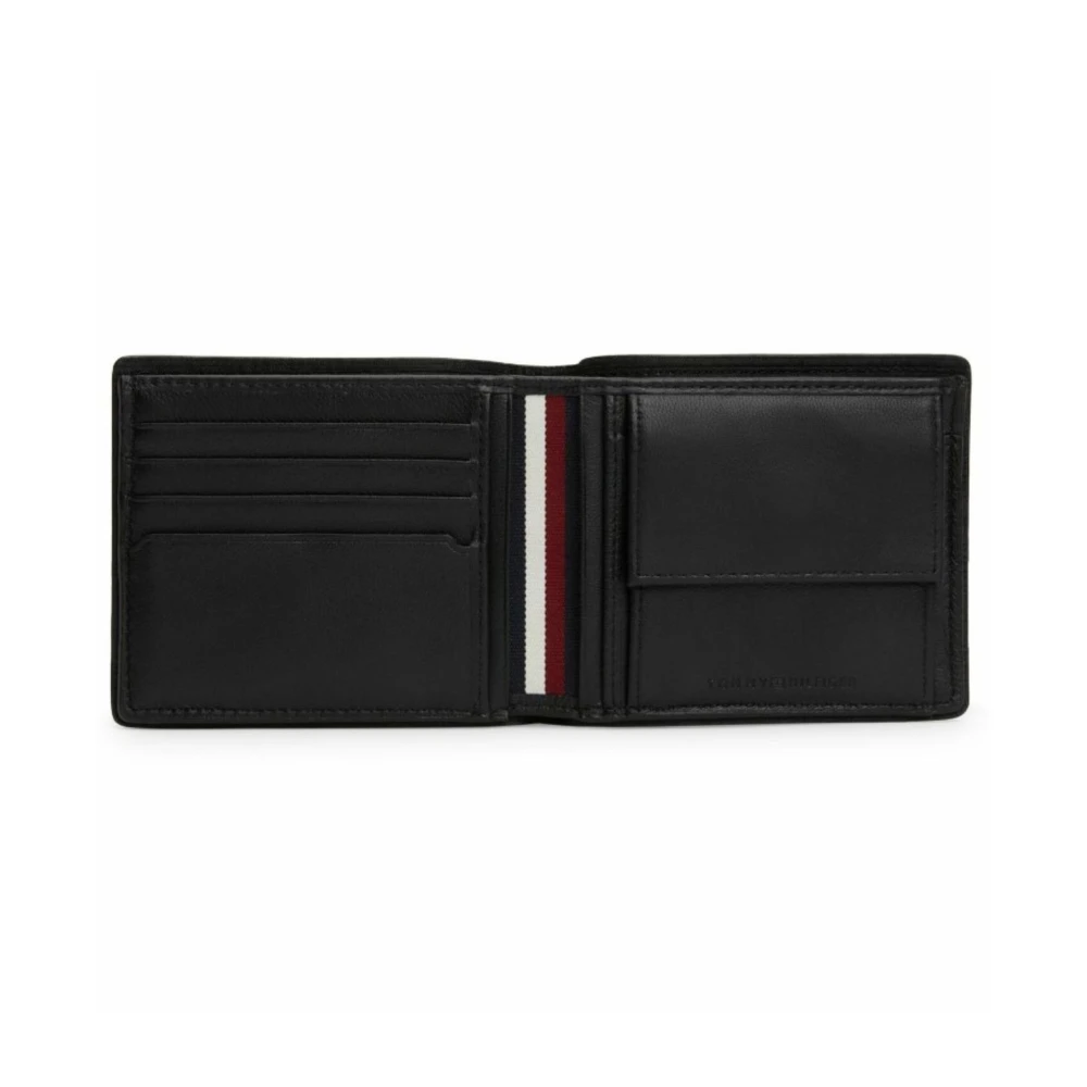 Tommy Hilfiger Heren Casual Portemonnee met Muntvak Black Heren