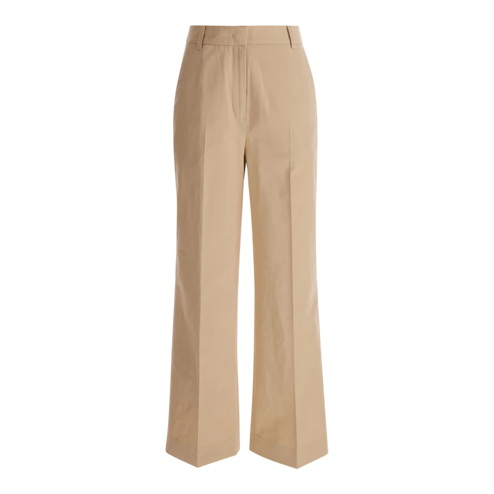 Dunst Wide Trousers Beige Dames