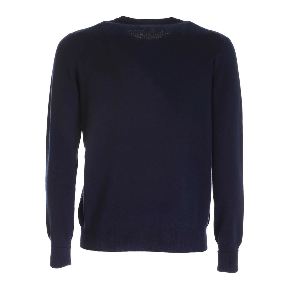 Ballantyne Ronde hals gekweek Blue Heren