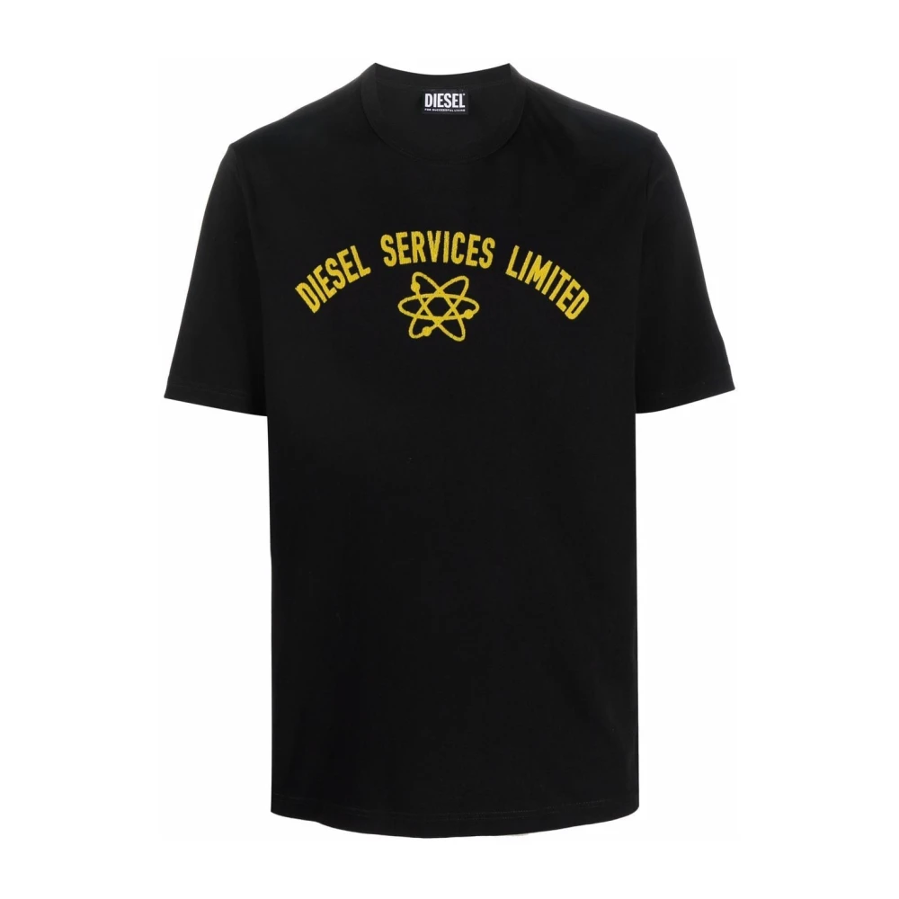 Diesel T-shirt Black Heren