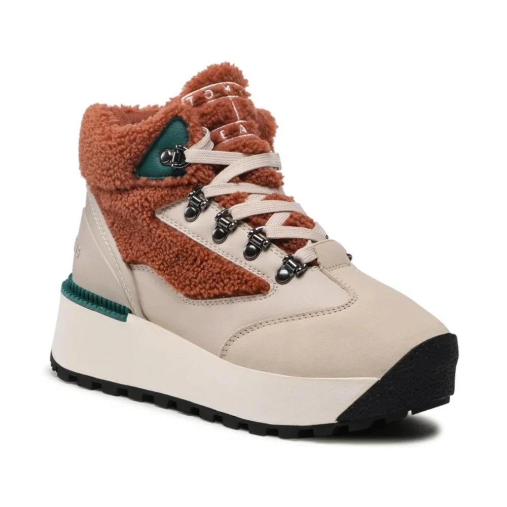 Tommy Hilfiger Women's Beige Winter Boots
