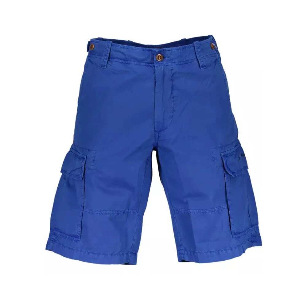 Gant Men's Blue Cotton Jeans Pant Bermuda