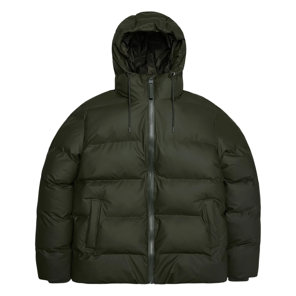 Rains Donna Verde Alta Puffer Jacket