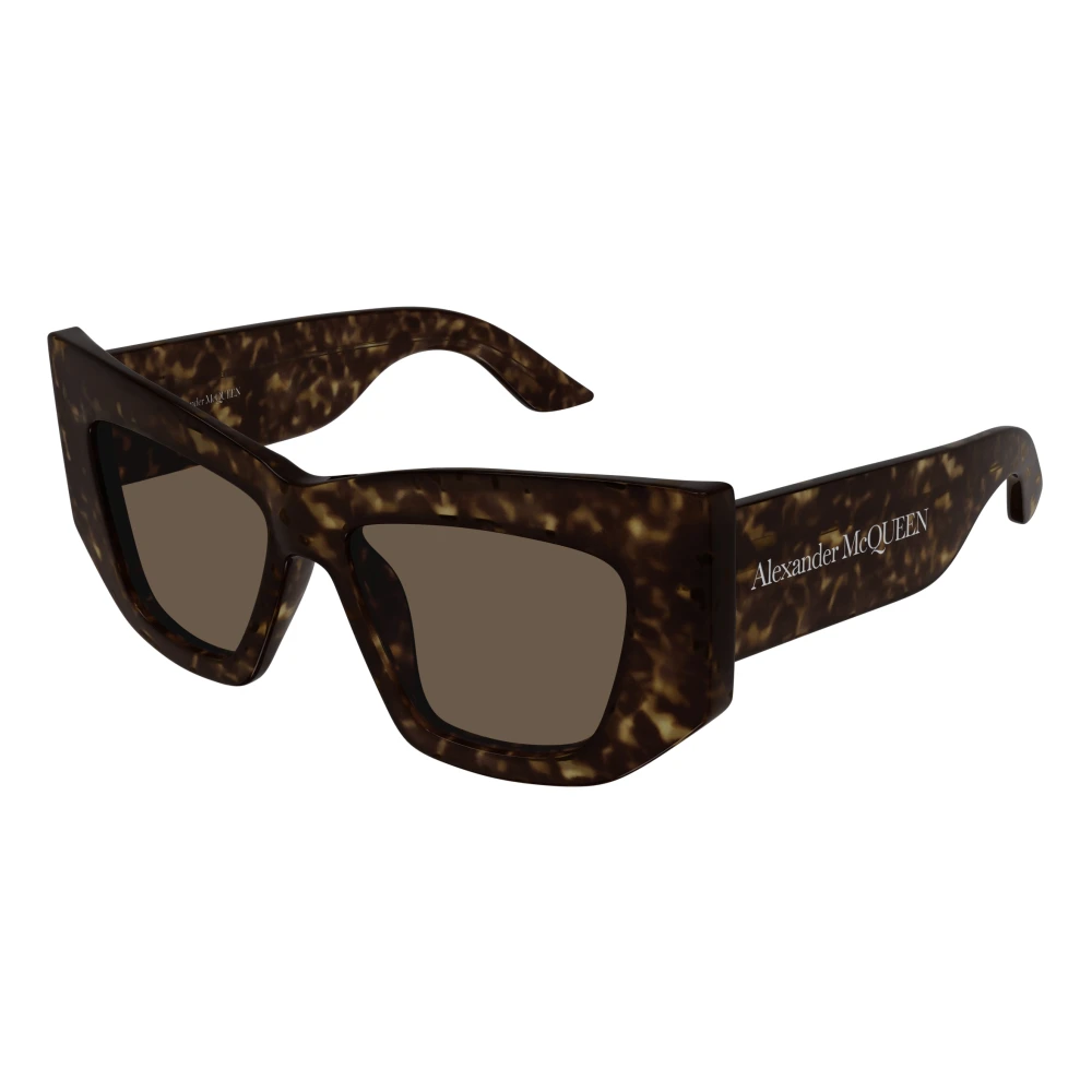 Alexander Mcqueen Women's Brown Sunglasses, 53 Mm, Sunglasses