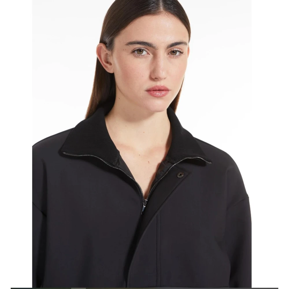 Max Mara Zwarte Sweater Regular Fit Black Dames