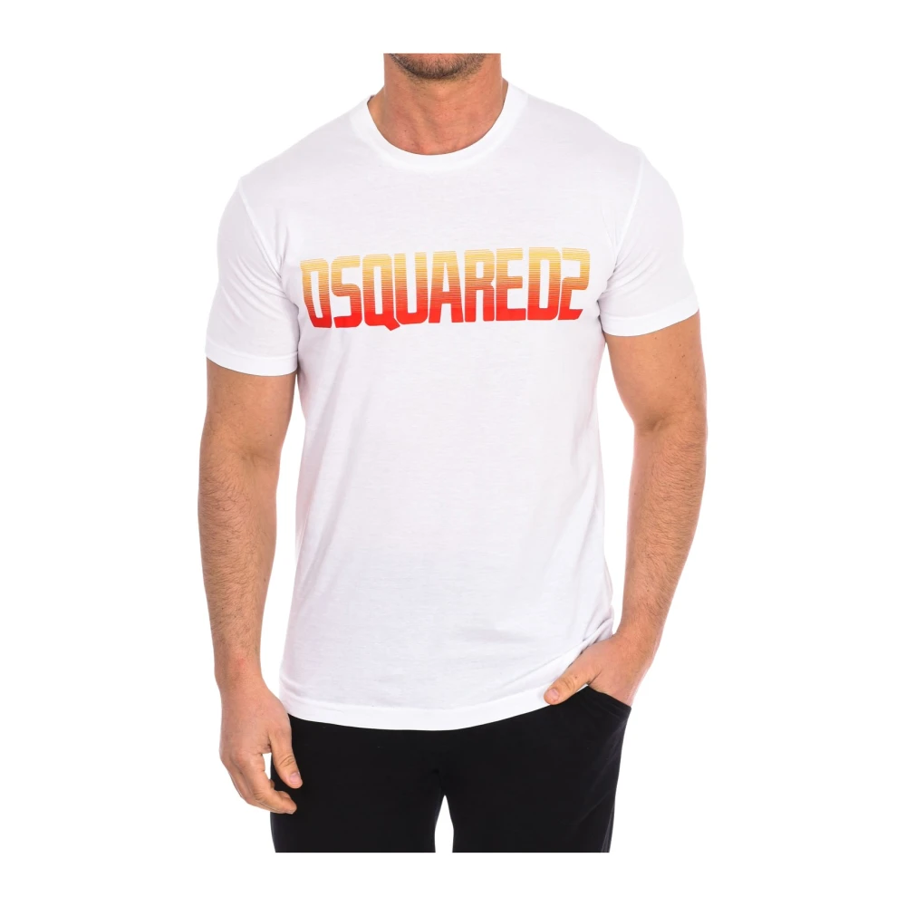Dsquared2 T-Shirts White Heren