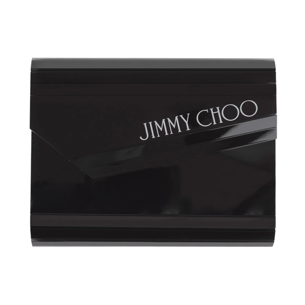 Jimmy Choo Zwarte Candy Compact Clutch Tas Black Dames