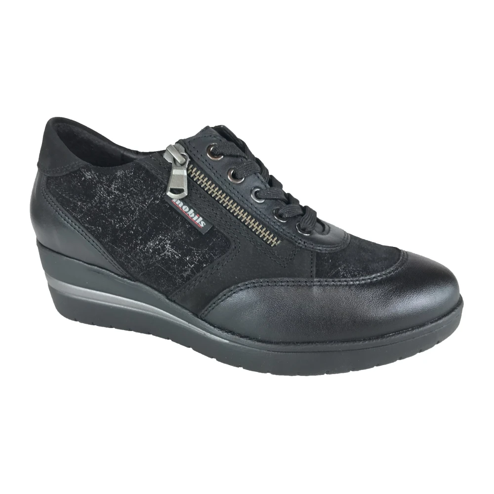 Mephisto Stijlvolle Sneakers voor Vrouwen Dames Schoenen Zwart