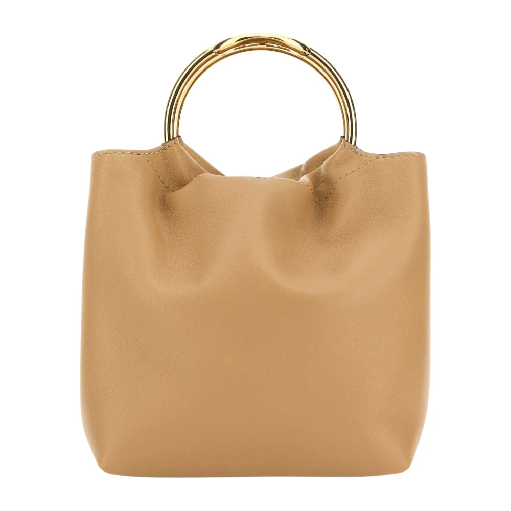 Valentino Garavani Women's Beige Bucket Bag - Handbags - One Size - Bags