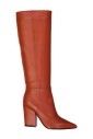 orange-leather-ankle-boots