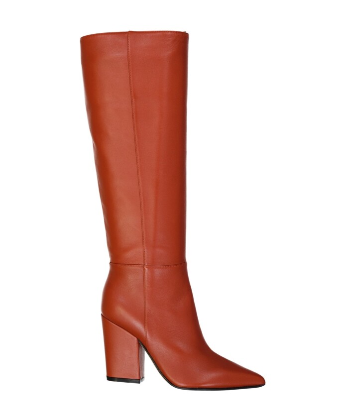 orange-leather-ankle-boots