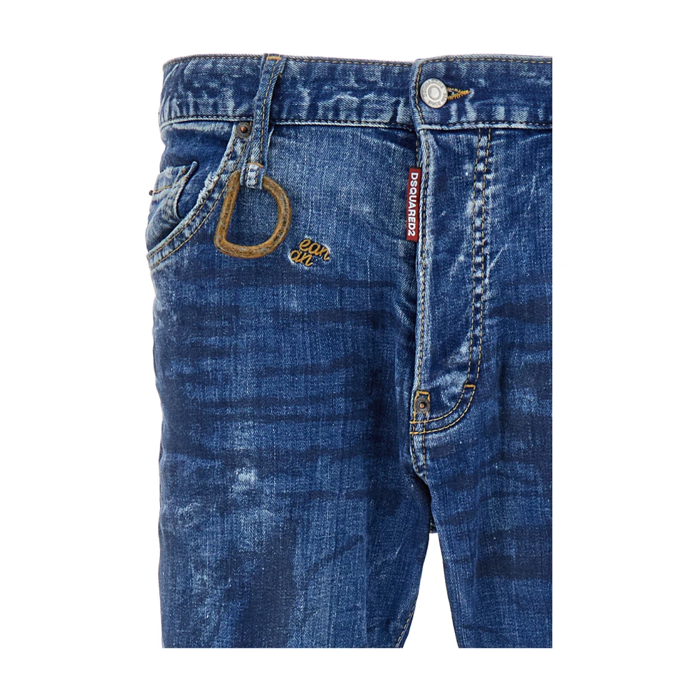 Dsquared2 Moderne Slim-Fit Cool Guy Jeans Blue Heren