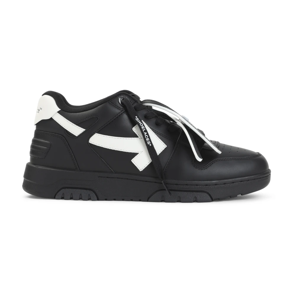 Off White Black Sneakers, Male, 8 Uk, Out Of Office Trainers