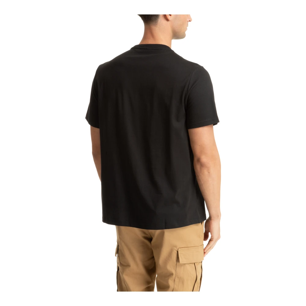 Michael Kors Effen Logo T-shirt Black Heren