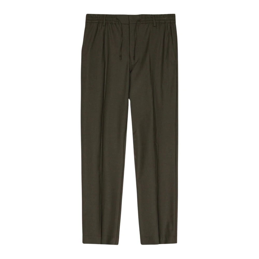Nn07 Casual Broek Donkerleger Green Heren