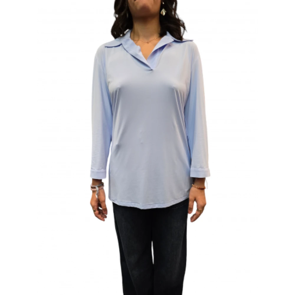 RRD Lichtblauwe Polo Shirt Blue Dames