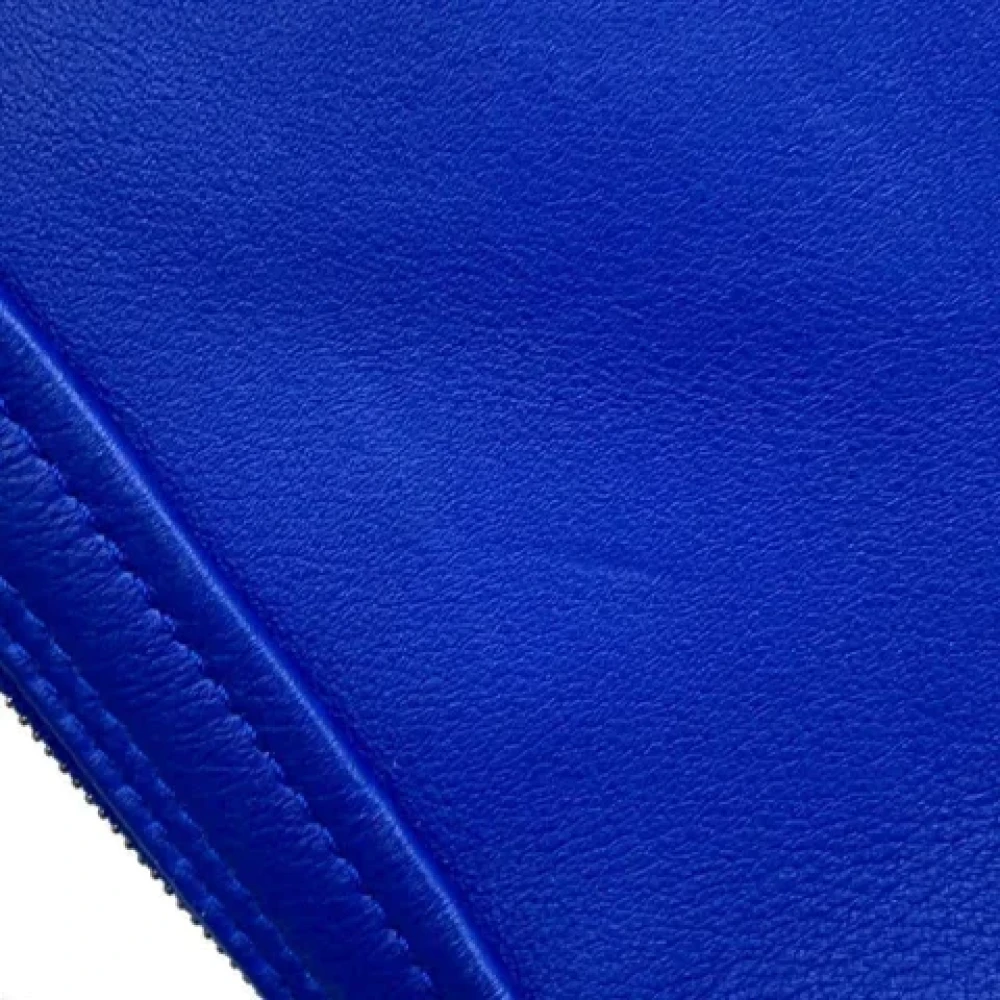 Balenciaga Vintage Pre-owned Leather balenciaga-bags Blue Dames