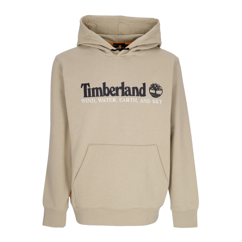 Timberland Mannen Lemon Pepper Hoodie Lange Mouw Beige Heren