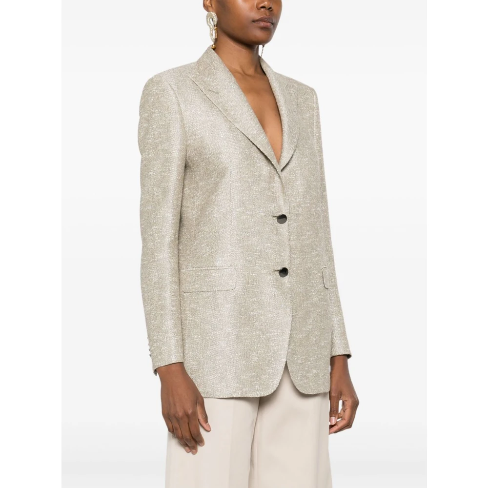 Tagliatore Dameskleding bovenkleding Tortora Ss25 Beige Dames