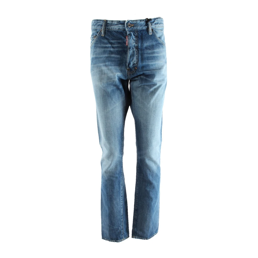 Dsquared2 Men's Blue Straight Jeans,, Cool Guy Jeans For Large