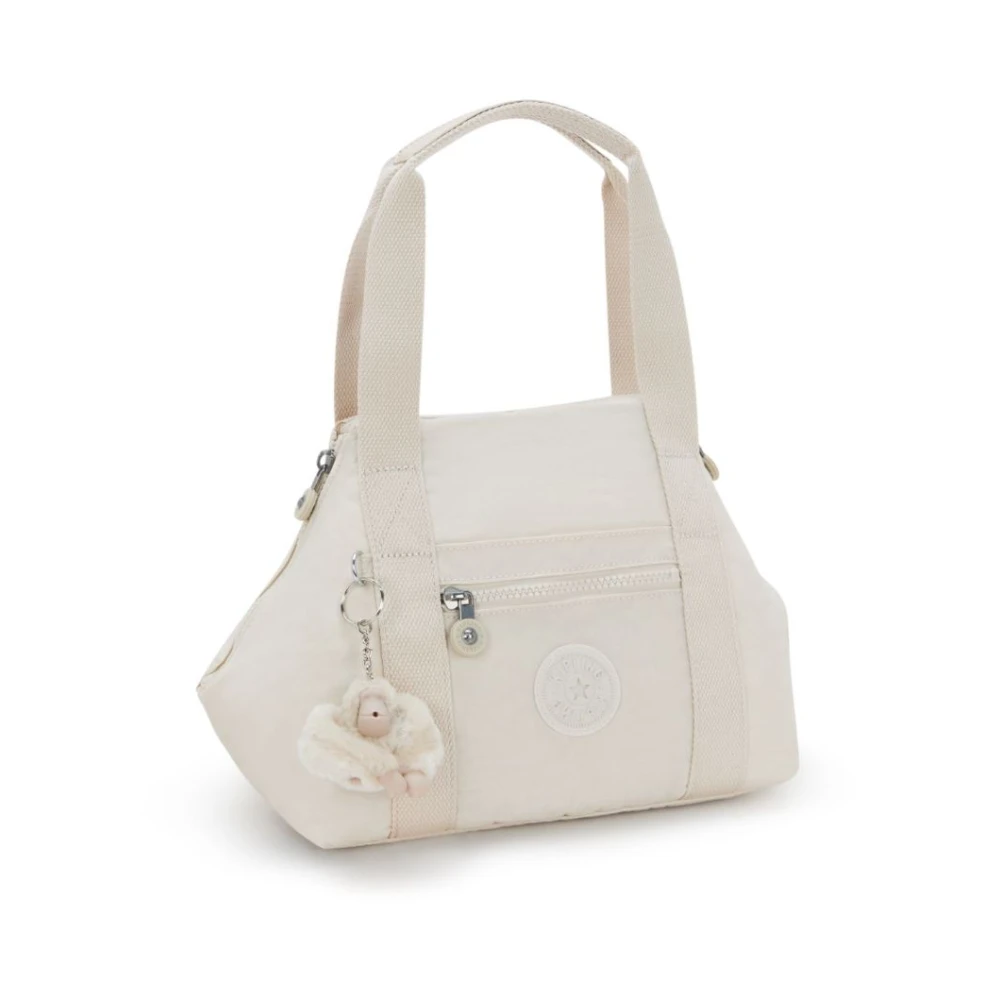Kipling Veelzijdige Handtas met Verstelbare Hoeken Beige Dames