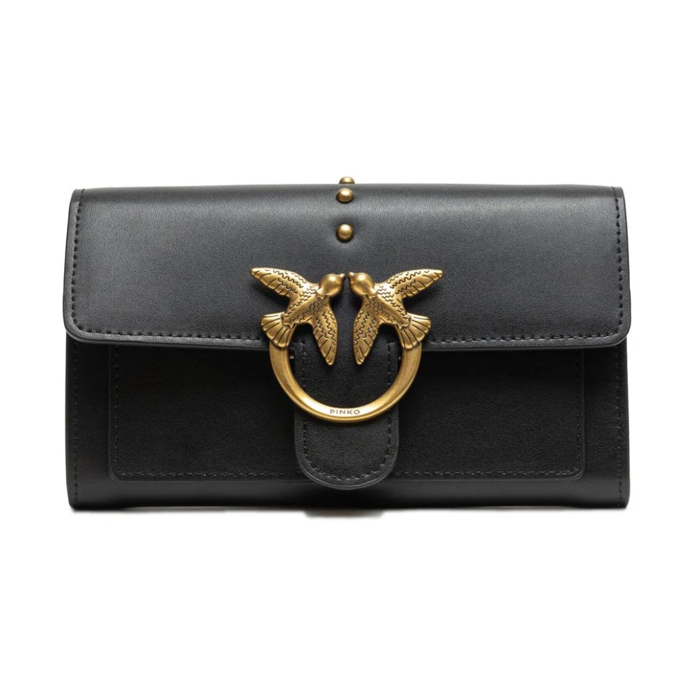Pinko Women's Black Elegant Mini Love Bag One Simply