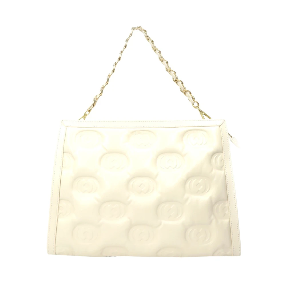 La Carrie Ivory Shopper Väska med Dragkedja Stängning White, Dam