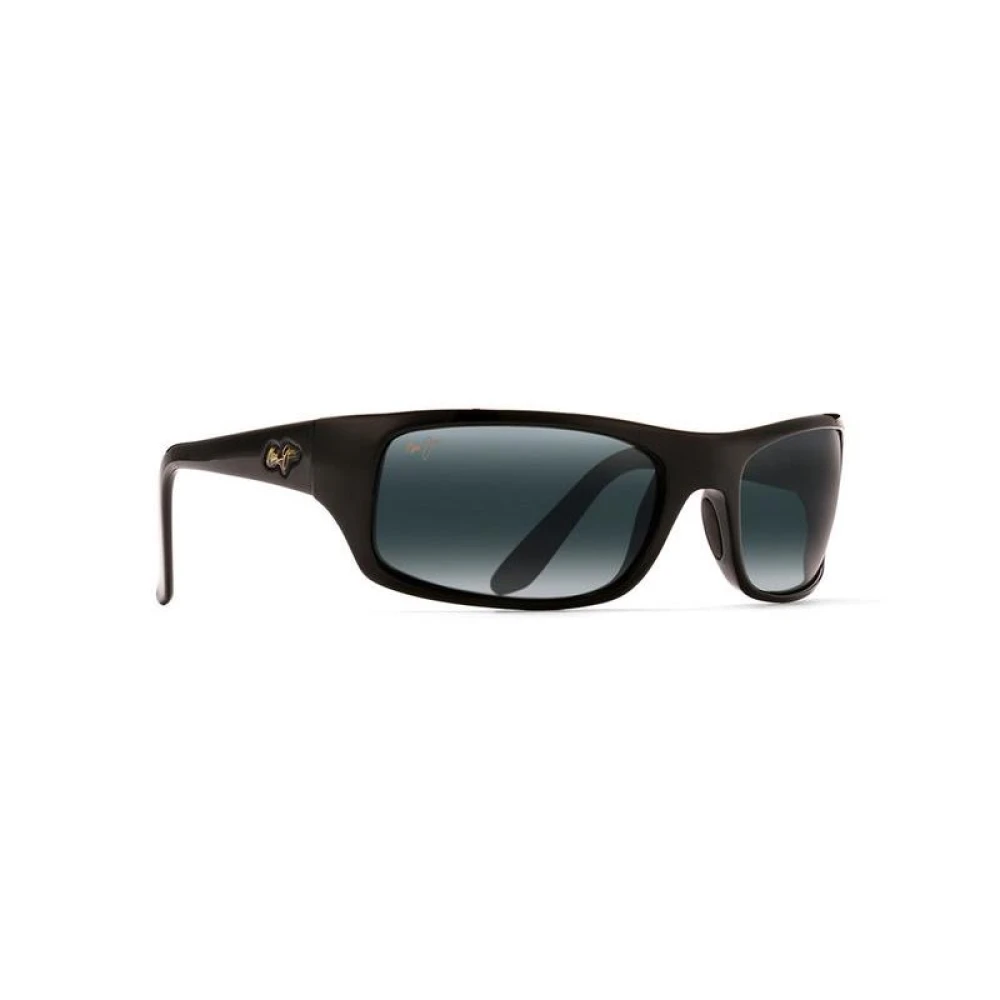 Maui Jim Solglasögon Peahi 202-02 Svart Herr